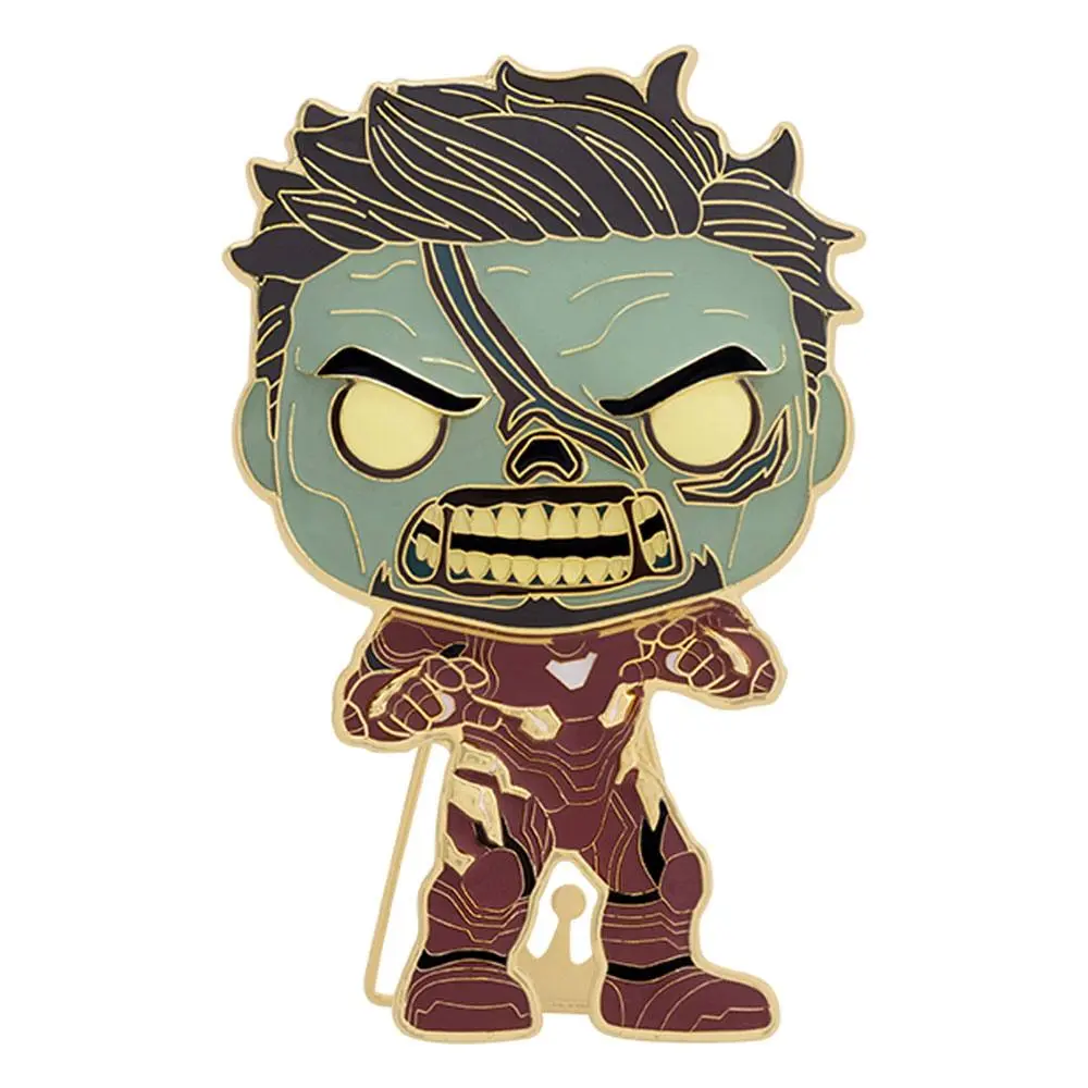 What If...? Funko POP! Enamel Pin Zombie Tony Stark 10 cm termékfotó