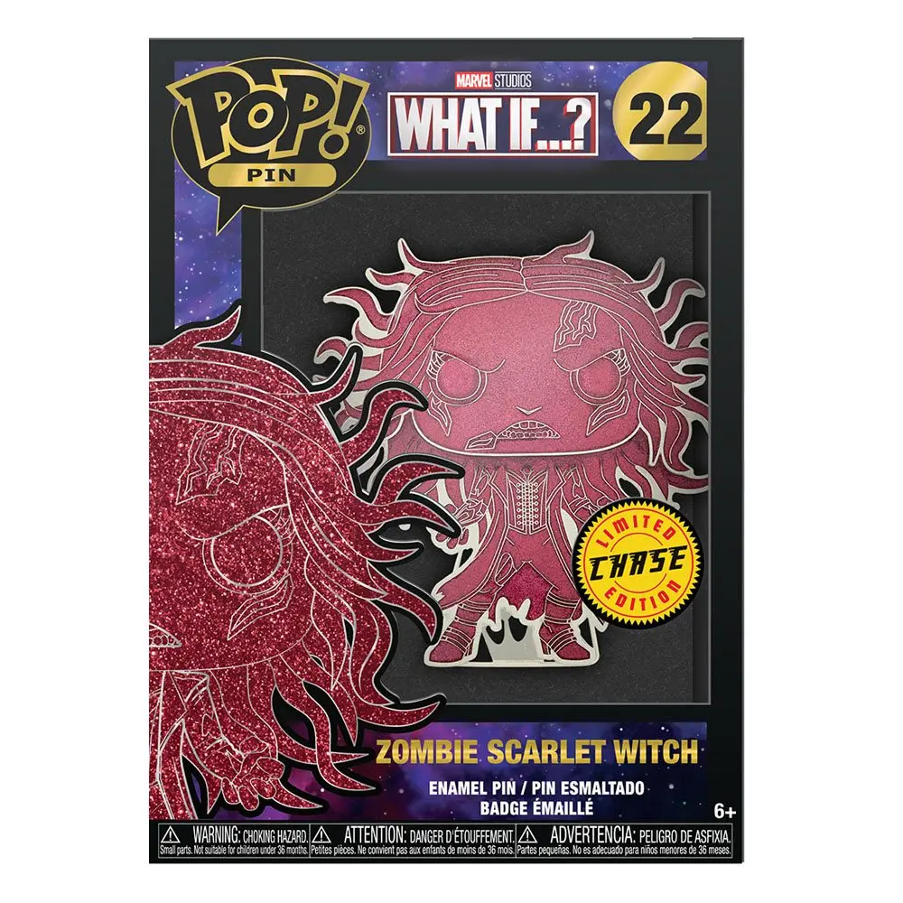 What If...? Funko POP! Enamel Pin Zombie Wanda Maximoff 10 cm termékfotó