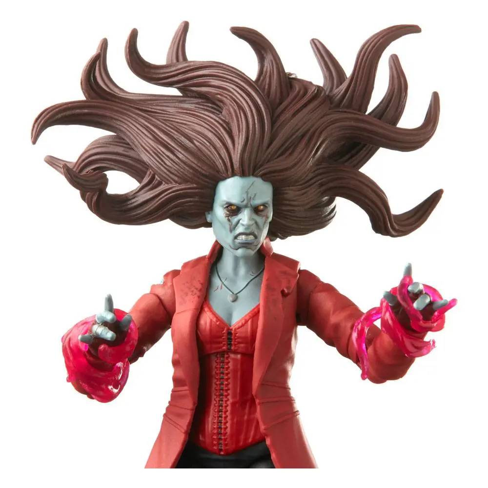 What If...? Marvel Legends Khonshu BAF: Zombie Scarlet Witch akciófigura 15 cm termékfotó