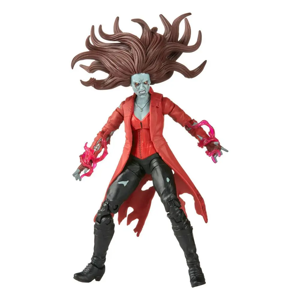 What If...? Marvel Legends Khonshu BAF: Zombie Scarlet Witch akciófigura 15 cm termékfotó