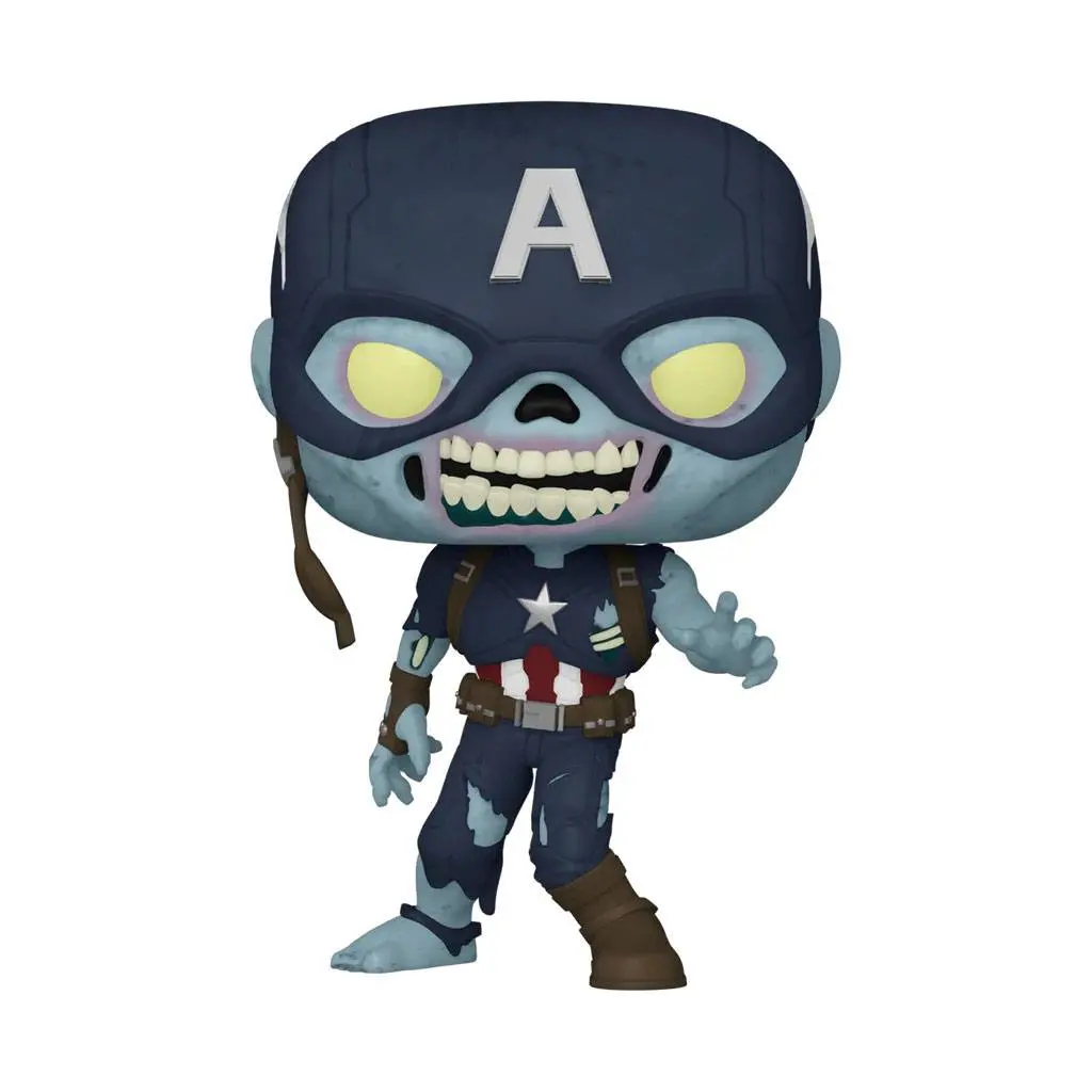 What If...? POP! Animation Vinyl figura Zombie Captain America Exkluzív 9 cm termékfotó