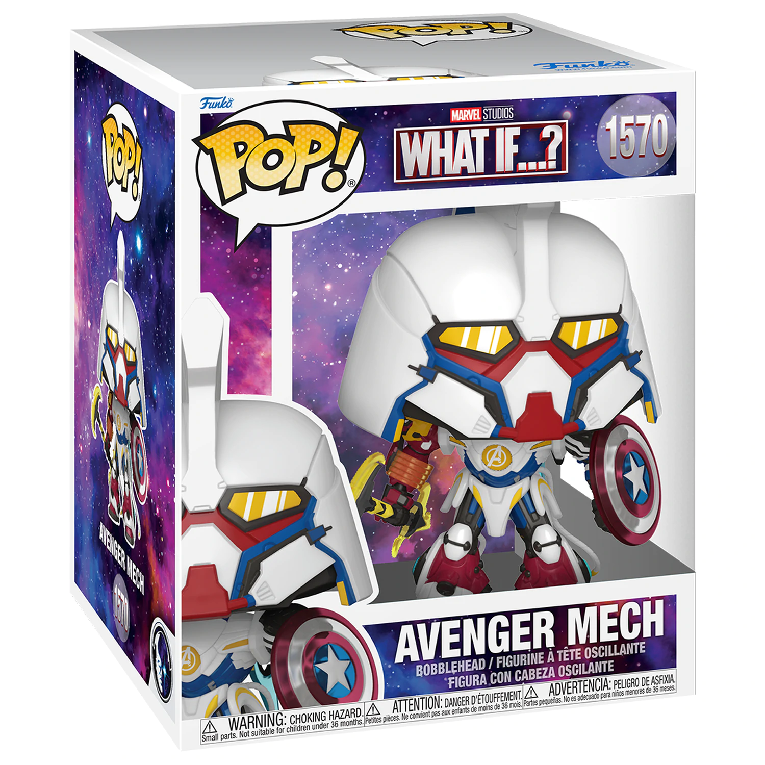 What If...? Super Sized Funko POP! Marvel Vinyl figura Super Mech 15 cm termékfotó