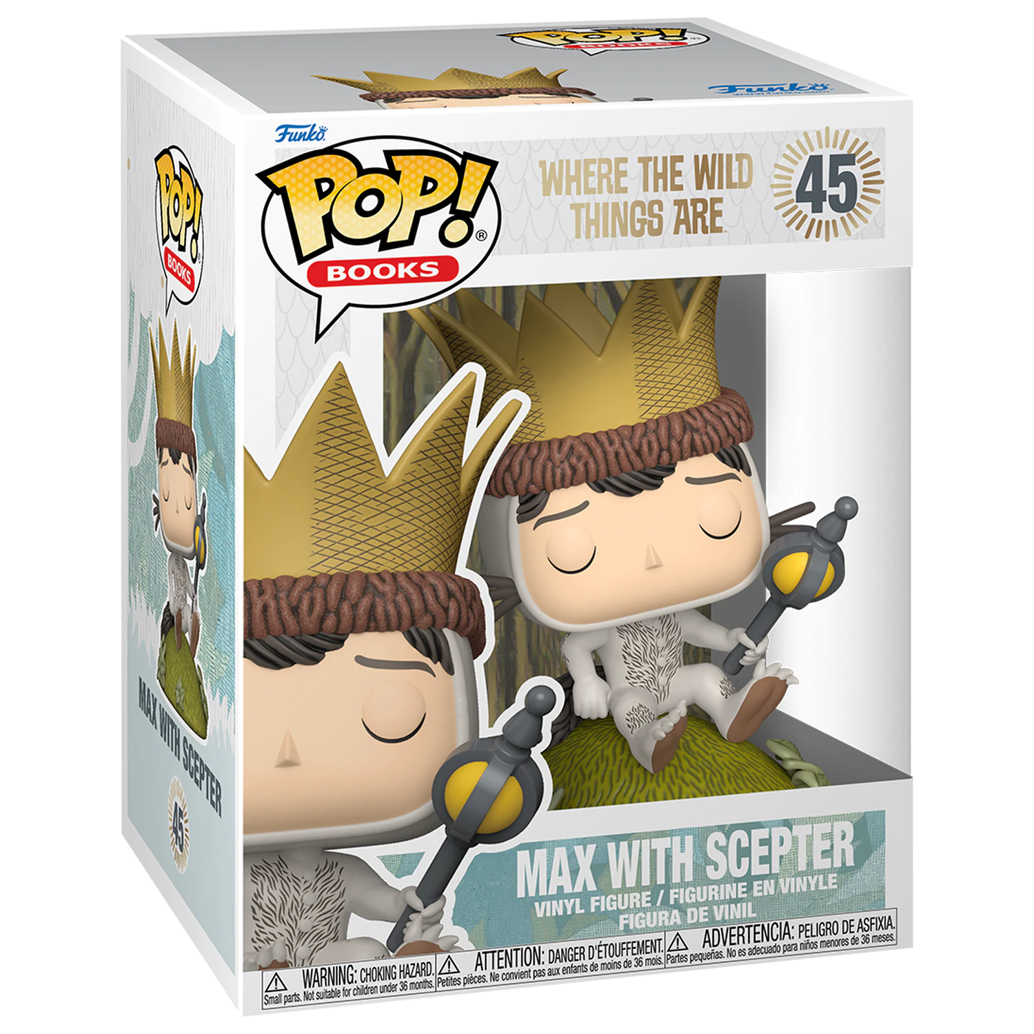 Where the Wild Things Are Funko POP! Vinyl figura Max w/Scepter 9 cm termékfotó