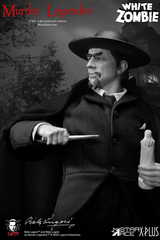 White Zombie 1/4 Murder Legendre Monotone Ver. szobor figura 52 cm termékfotó