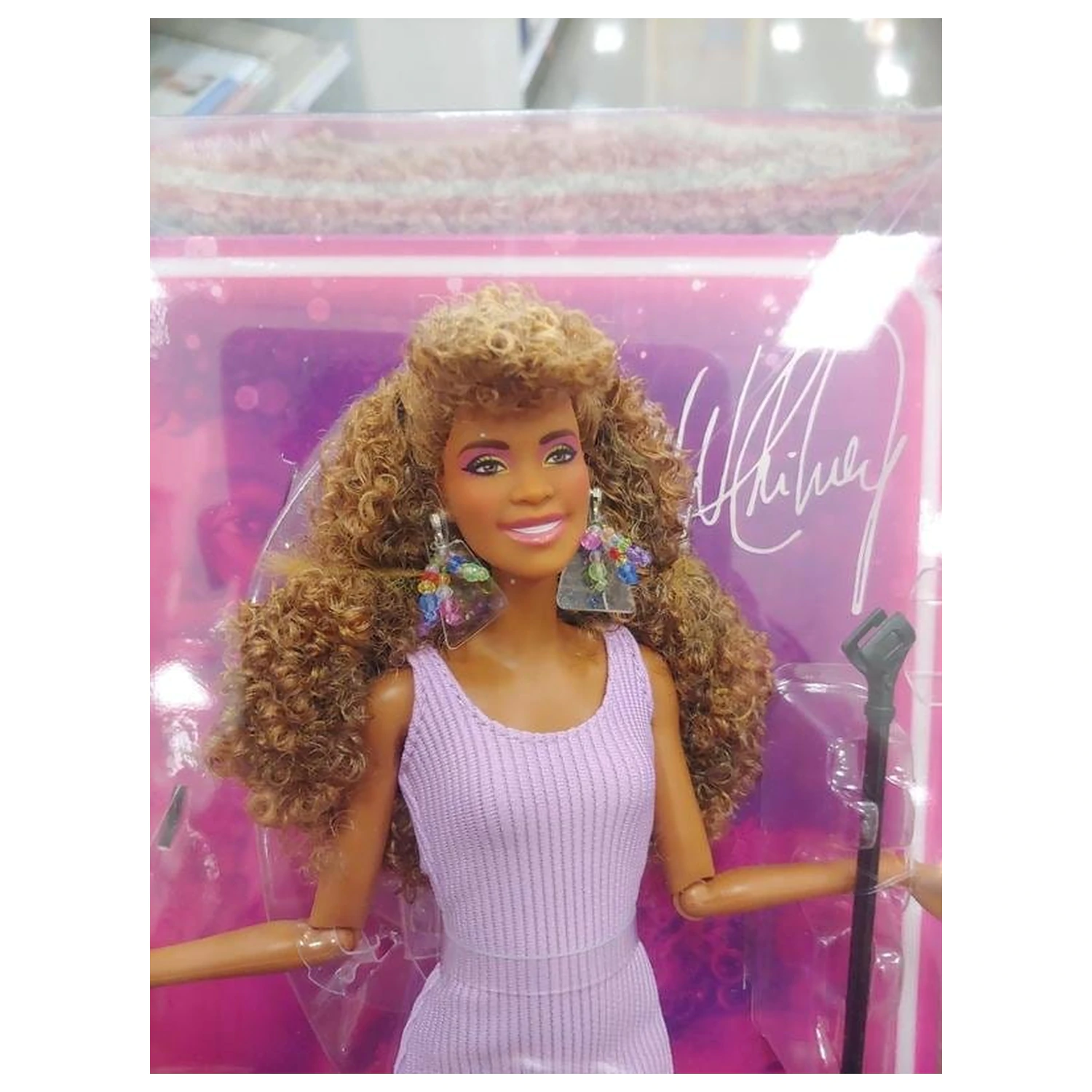 Whitney Houston Barbie Signature Doll I Wanna Dance with Somebody játék baba termékfotó