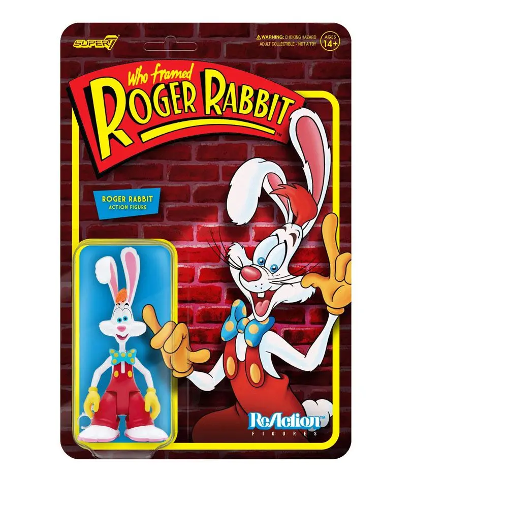 Who Framed Roger Rabbit ReAction Roger Rabbit akciófigura 10 cm termékfotó