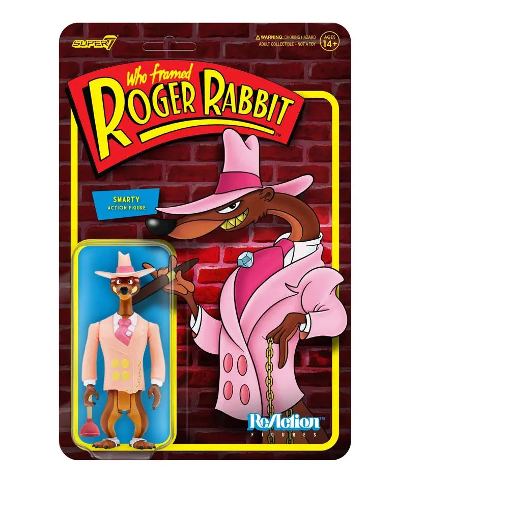 Who Framed Roger Rabbit ReAction Smarty akciófigura 10 cm termékfotó