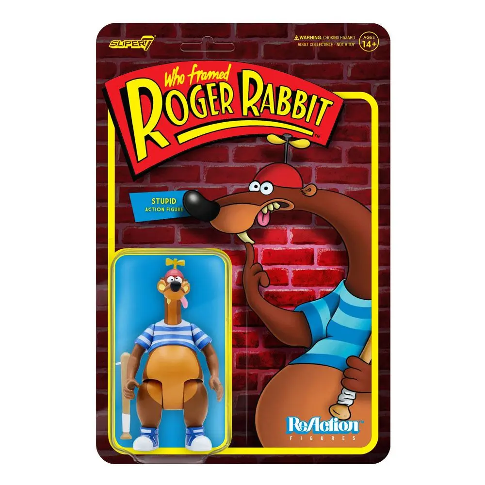 Who Framed Roger Rabbit ReAction Stupid akciófigura 10 cm termékfotó