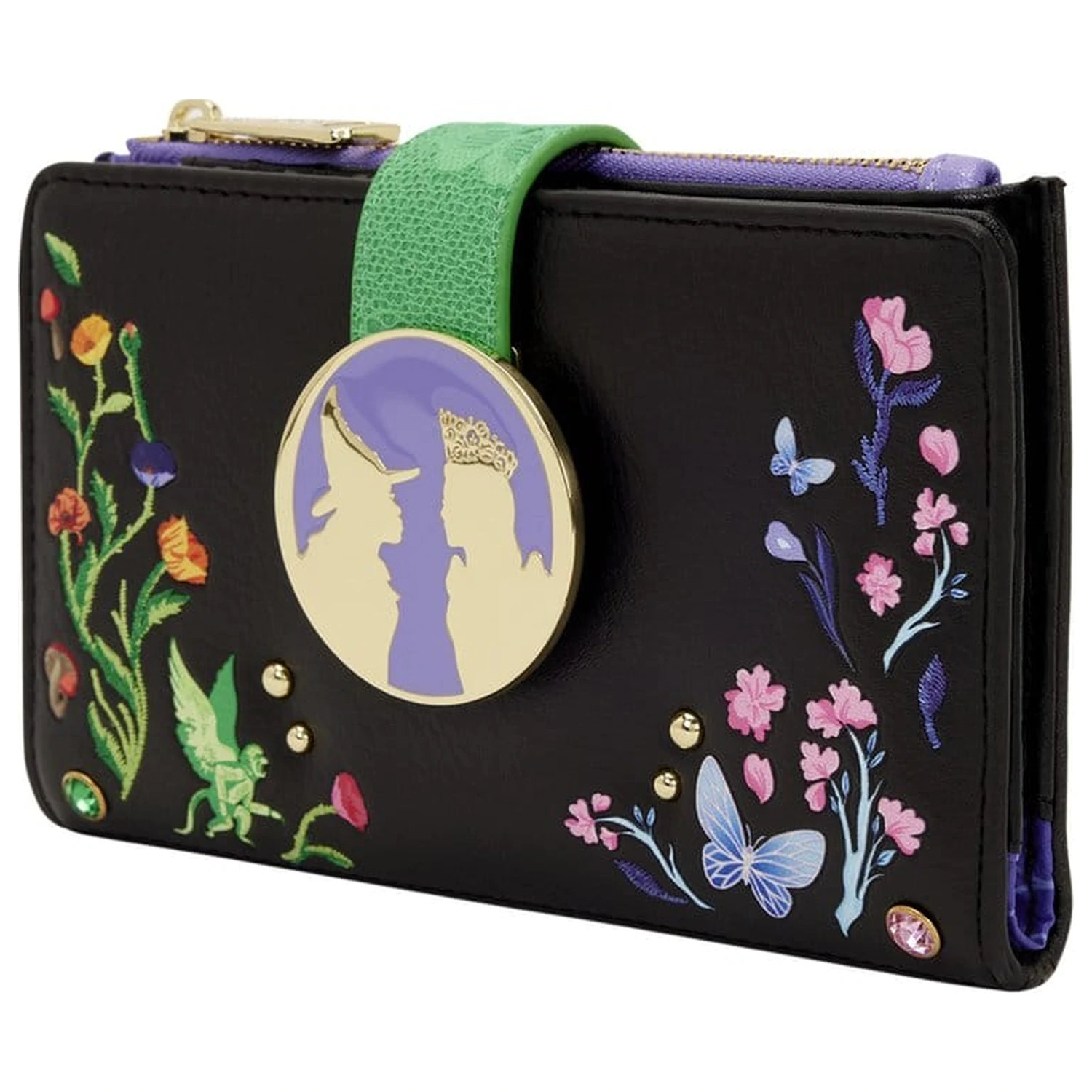 Wicked Floral & Lace pénztárca  termékfotó