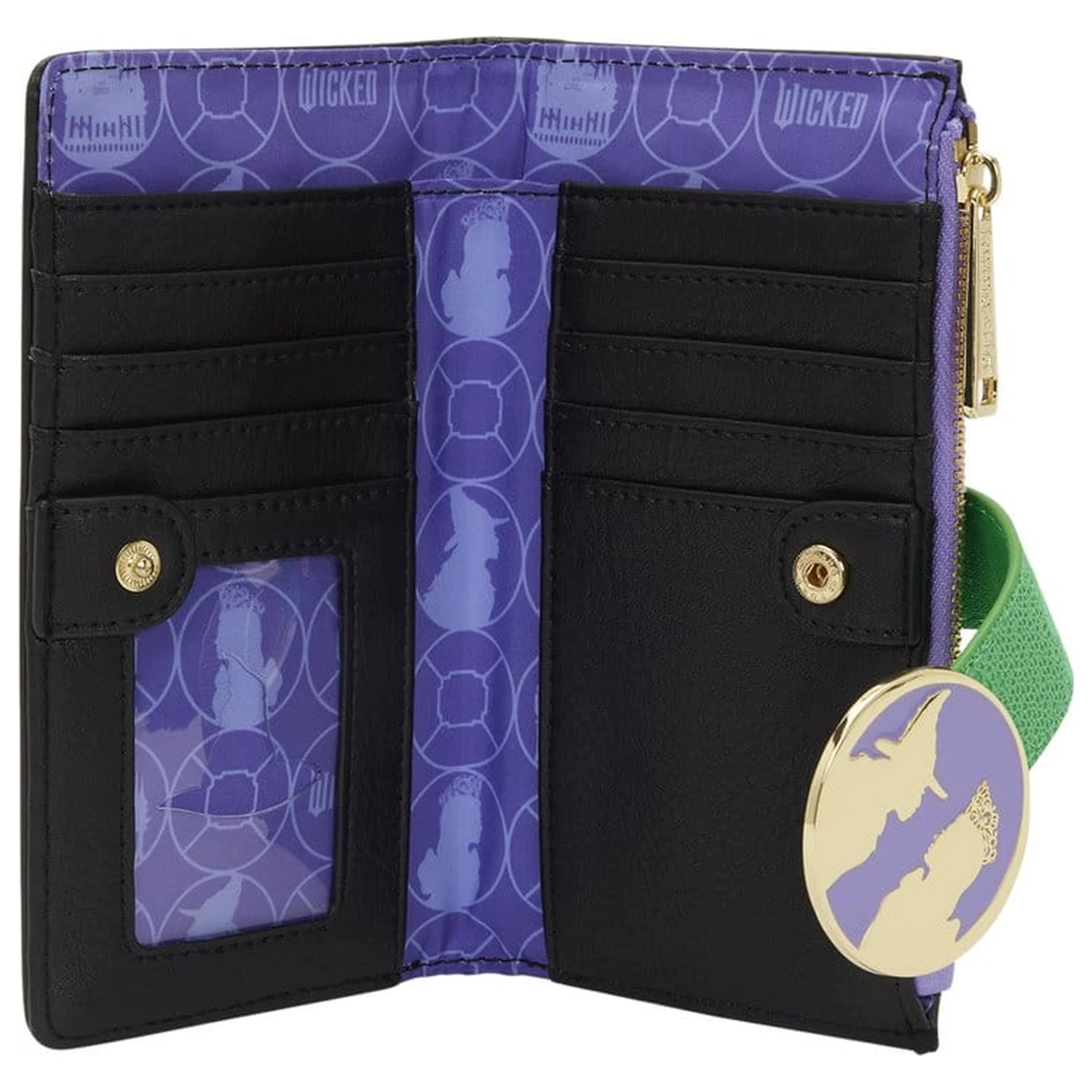 Wicked Floral & Lace pénztárca  termékfotó