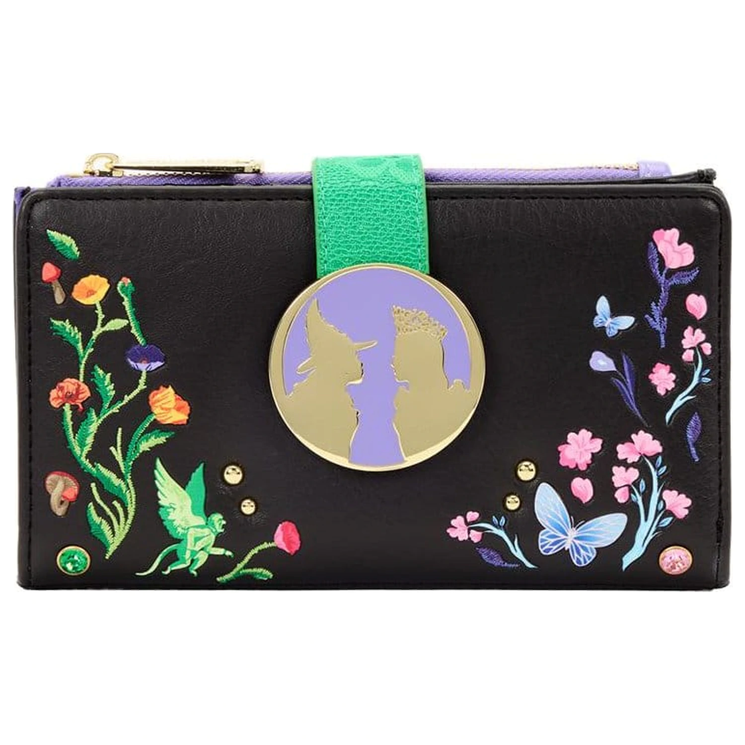 Wicked Floral & Lace pénztárca  termékfotó