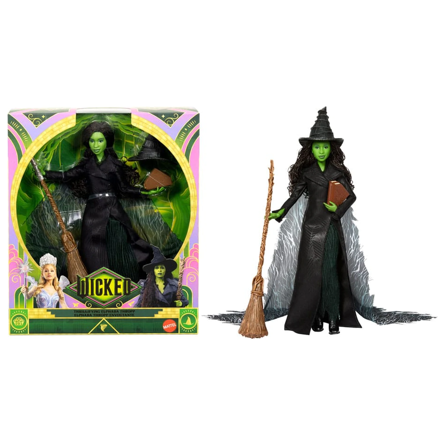Wicked: For Good Doll  Thrillifying Elphaba Thropp játék baba termékfotó