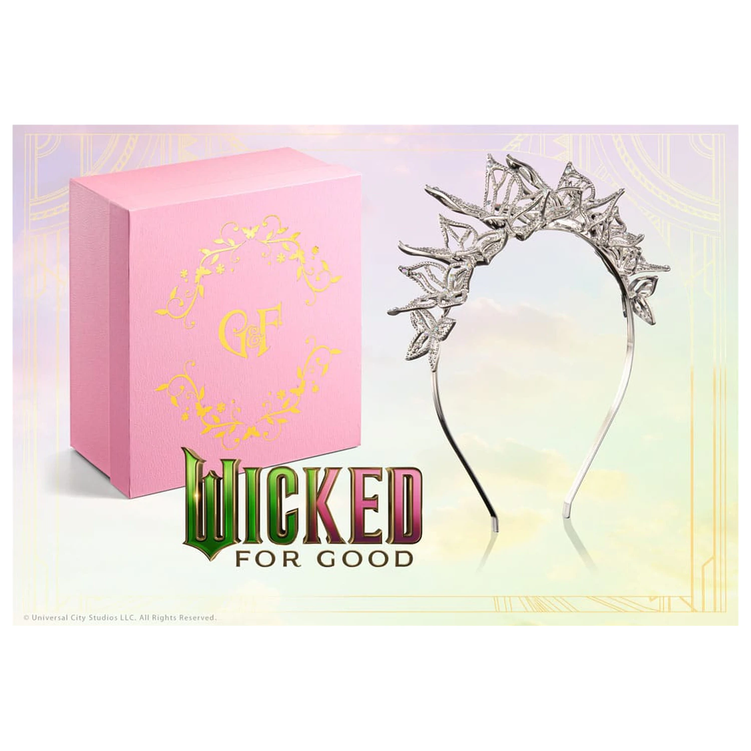 Wicked: For Good Glinda's Wedding Tiara Prop replika (felnőtt méret) termékfotó