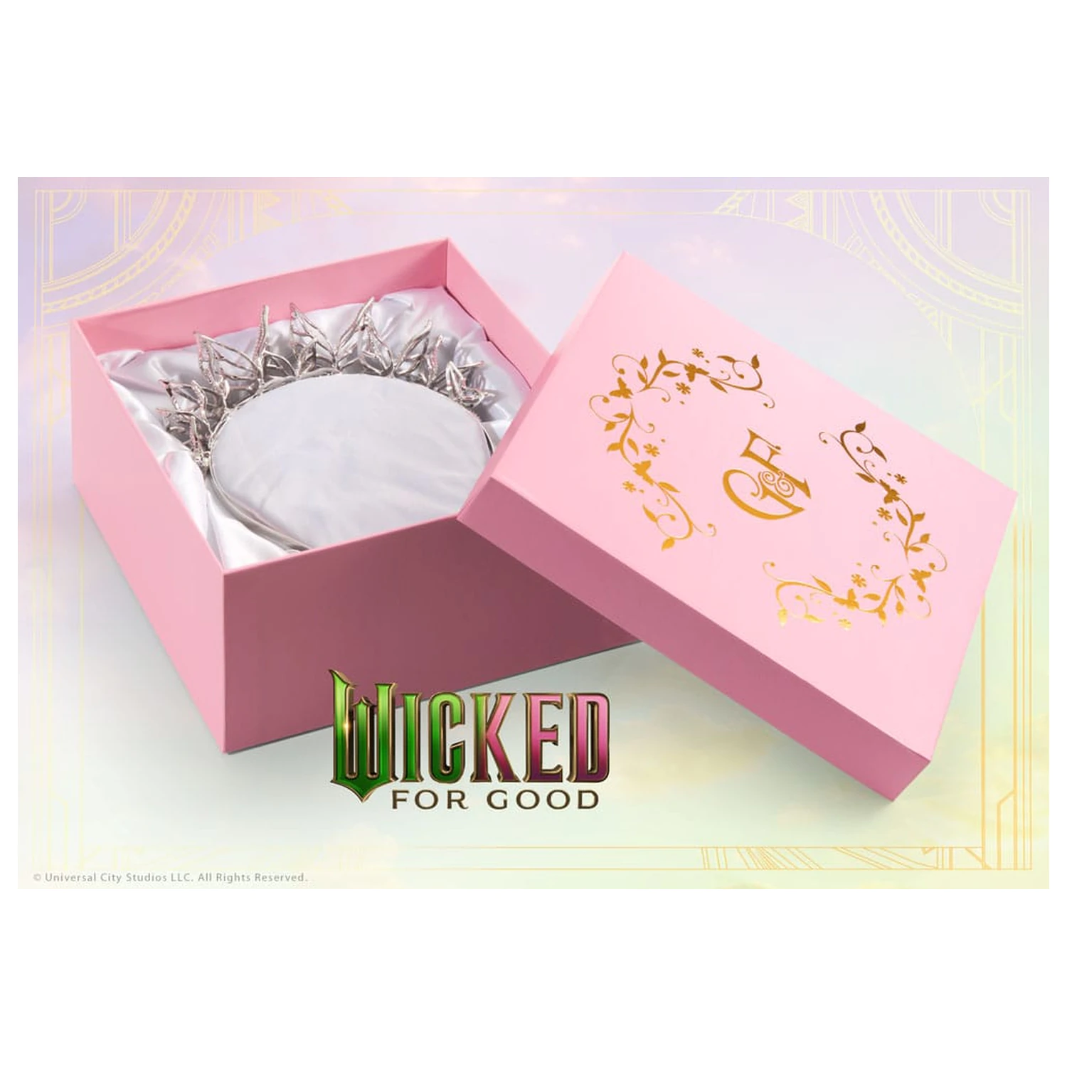 Wicked: For Good Glinda's Wedding Tiara Prop replika (felnőtt méret) termékfotó