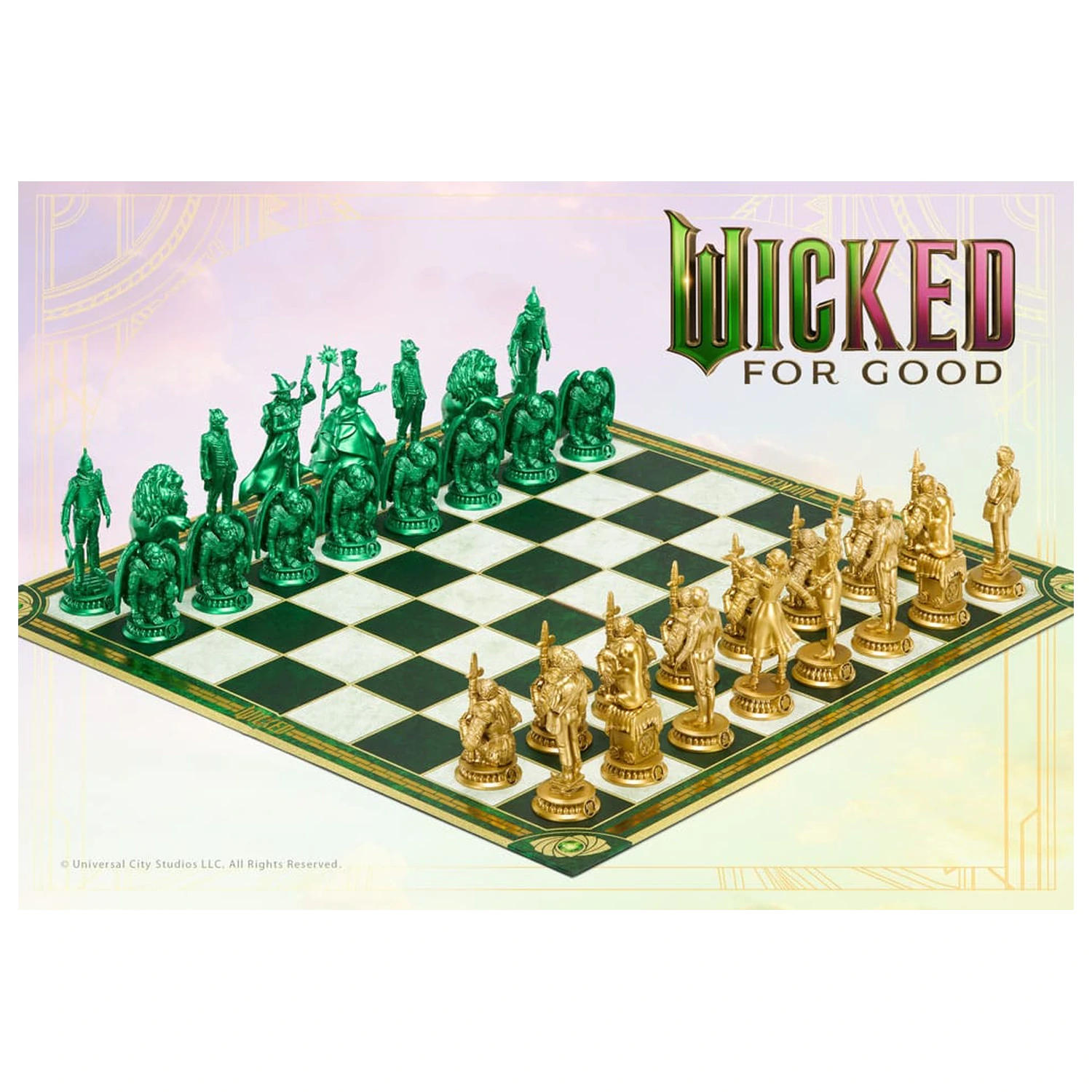 Wicked: For Good Shiz vs. Emerald City sakk készlet termékfotó