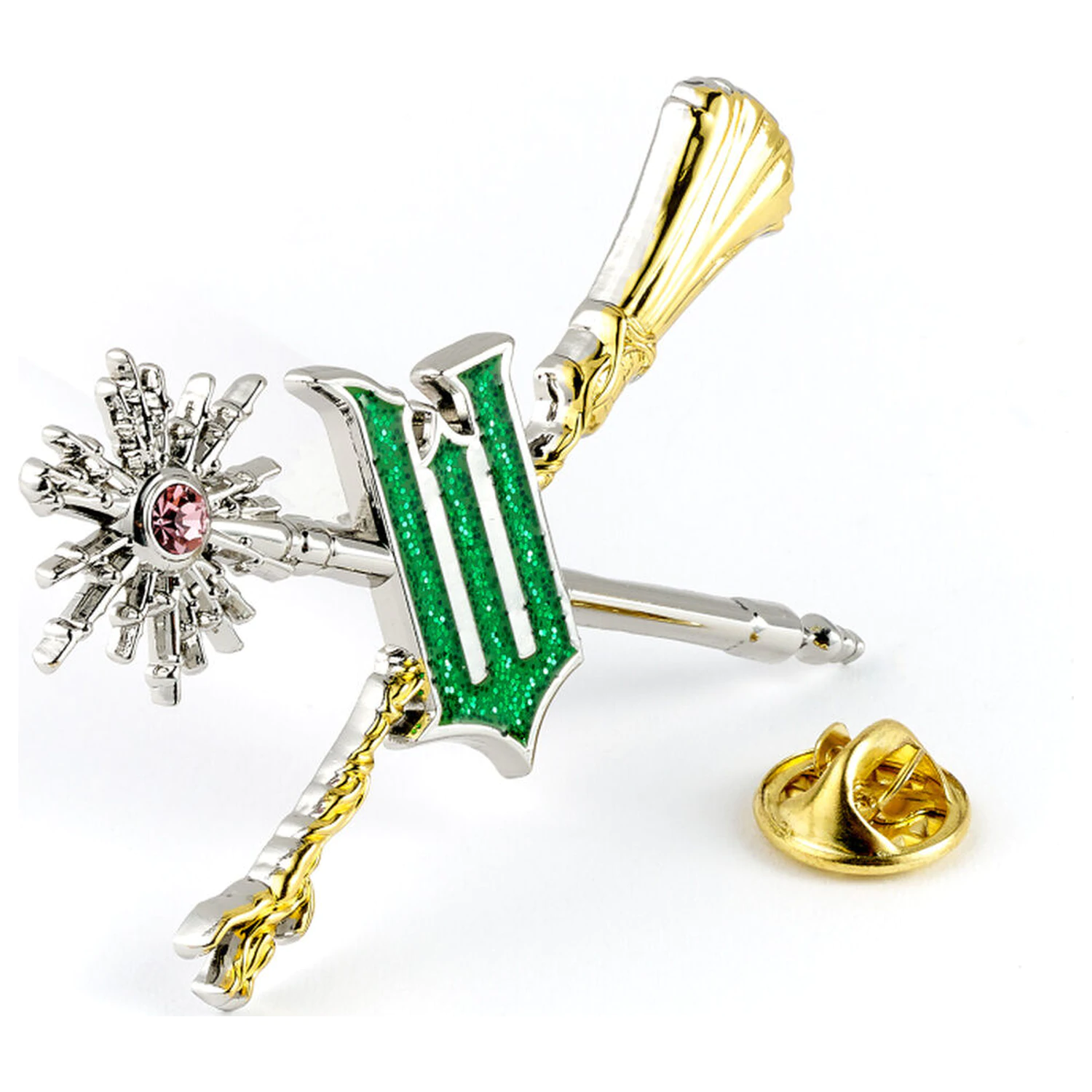 Wicked For Good Wand and Broomstick kitűző termékfotó