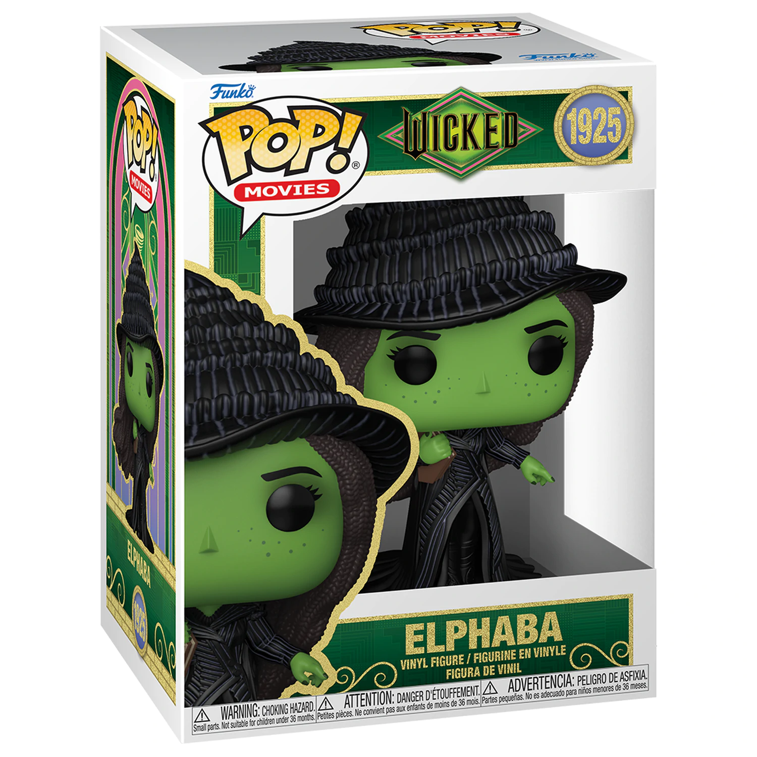 Wicked Funko POP! Vinyl figura Elphaba with Grimmerie 9 cm  termékfotó