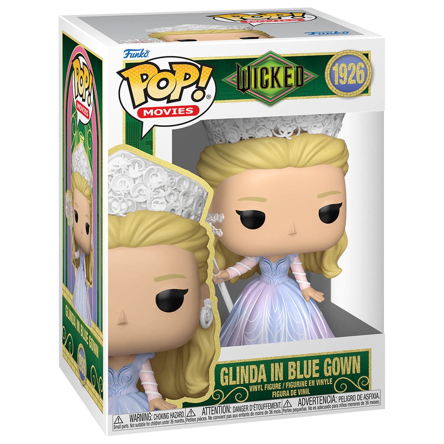 Wicked Funko POP! Vinyl figura Glinda in Blue Gown 9 cm  termékfotó