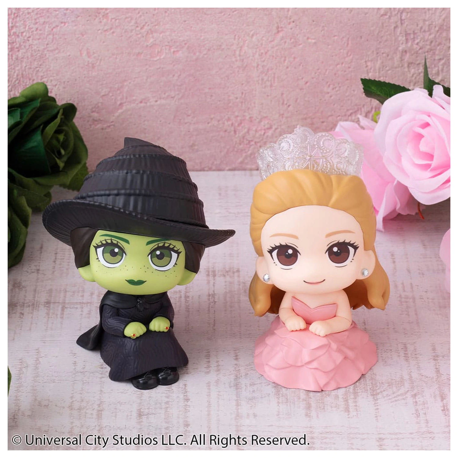 Wicked Look Up PVC szobor figuras Elphaba & Glinda (with gift) 11 cm   termékfotó