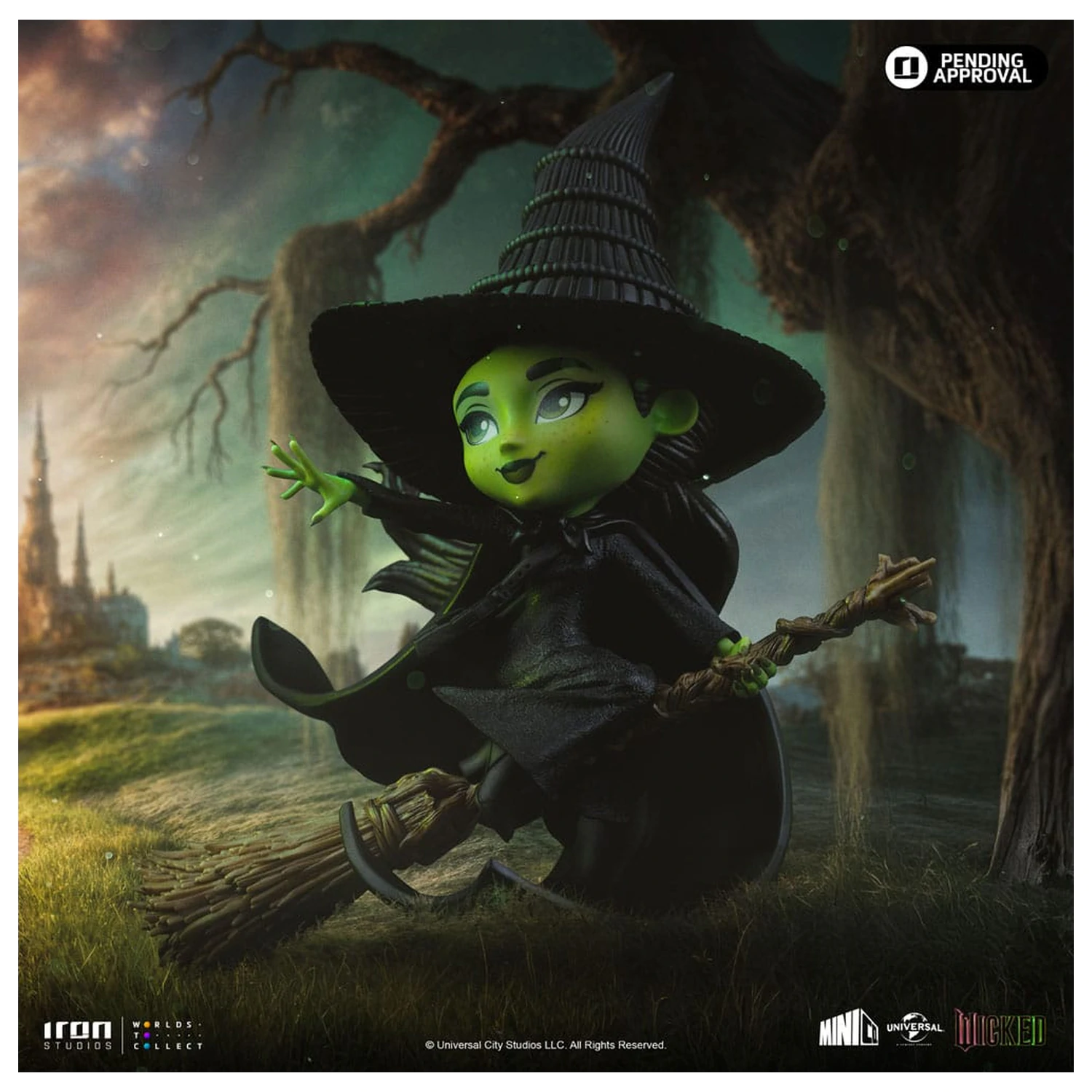 Wicked Mini Co. PVC figura Elphaba 18 cm    termékfotó