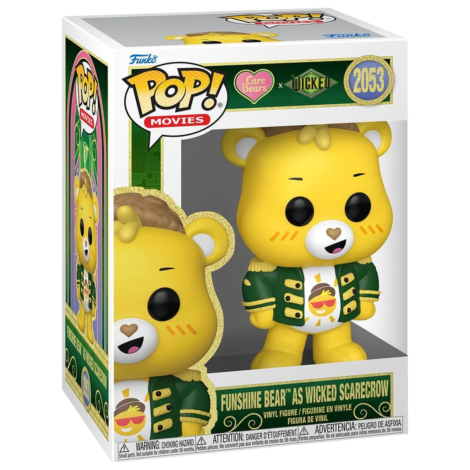 Wicked x Care Bears Funko POP! Vinyl figura Funshine Bear Scarecrow 9 cm  termékfotó