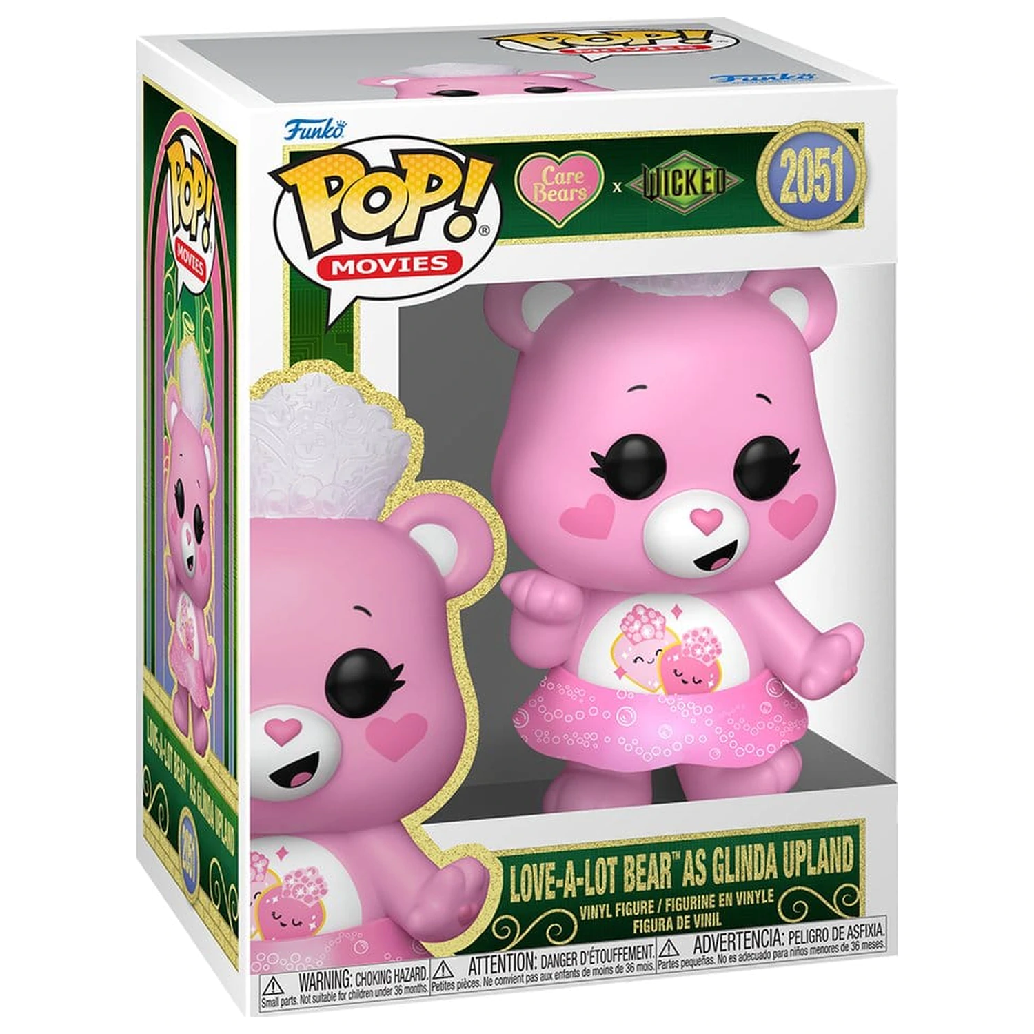 Wicked x Care Bears Funko POP! Vinyl figura Love-A-Lot Bear as Glinda Upland 9 cm  termékfotó