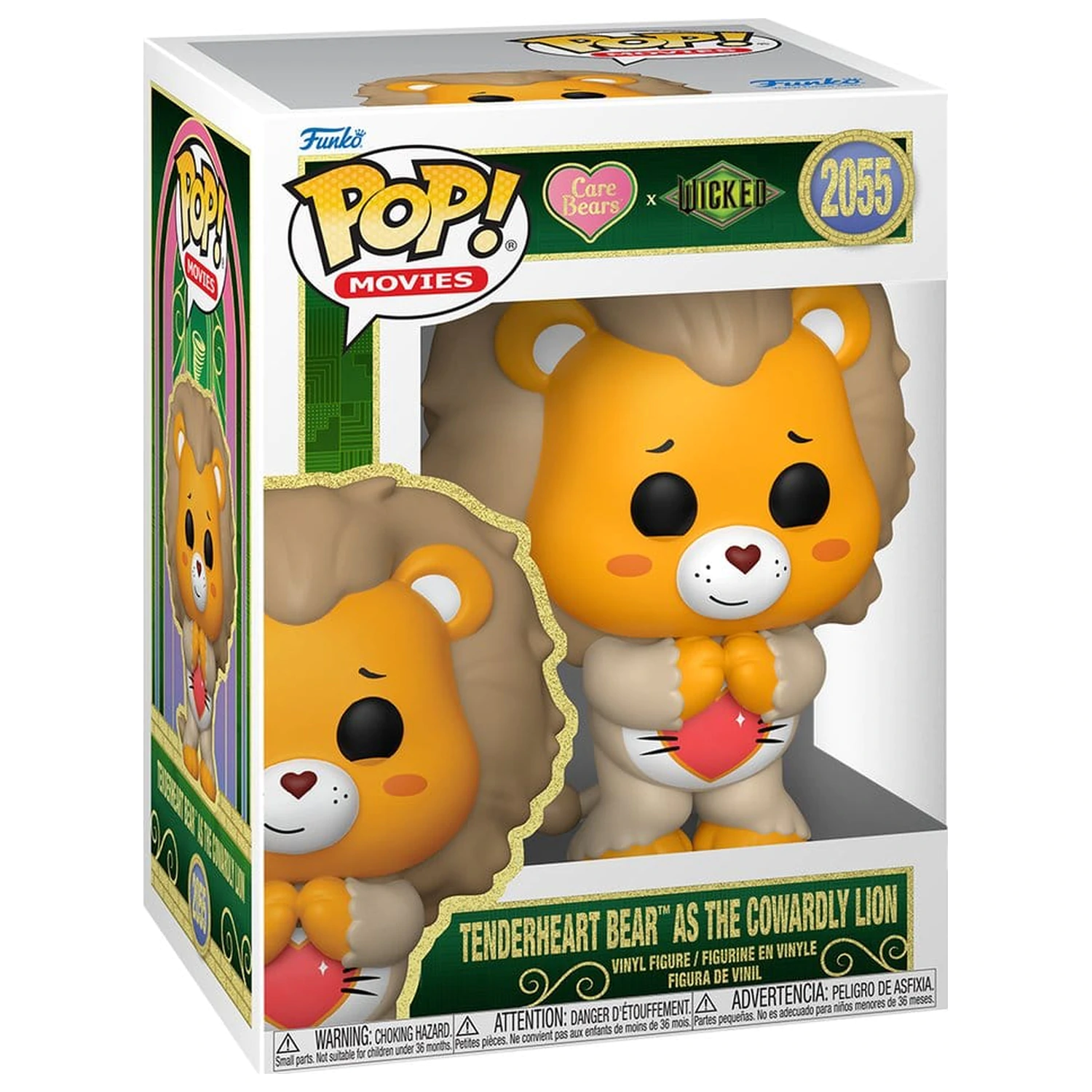 Wicked x Care Bears Funko POP! Vinyl figura Tenderheart Bear as the Cowardly Lion 9 cm  termékfotó