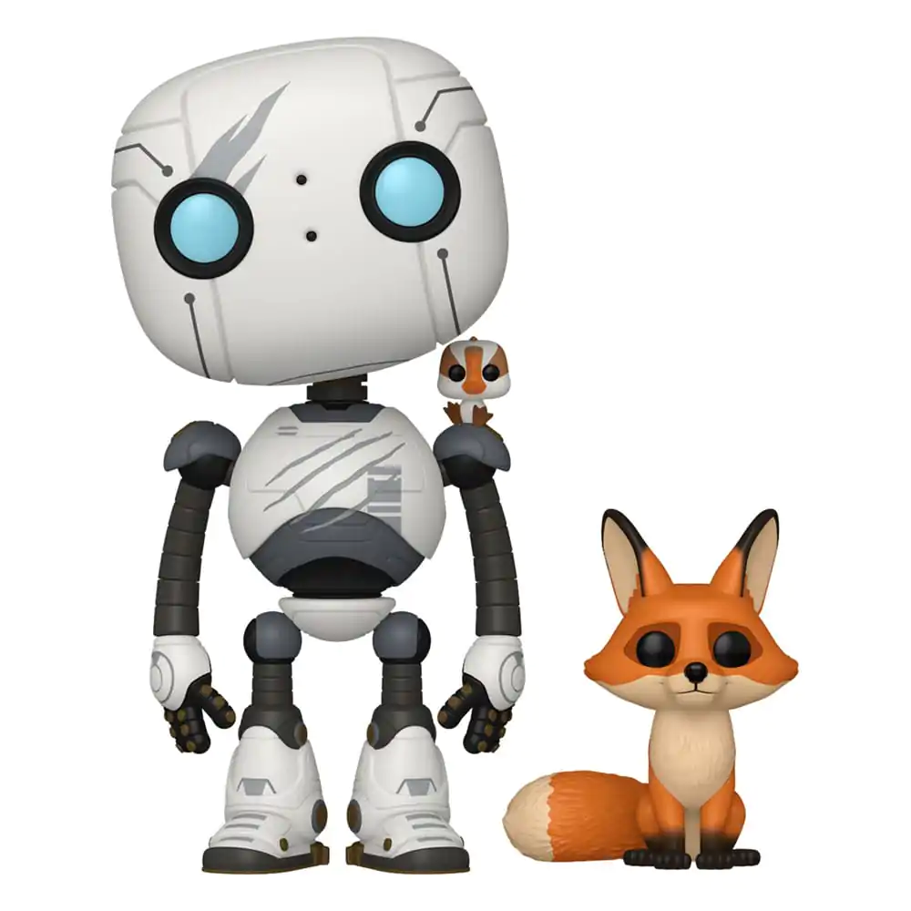 Wild Robot Funko POP&Buddy! Movies Vinyl figura Roz w/Brightbill & Fink 9 cm termékfotó