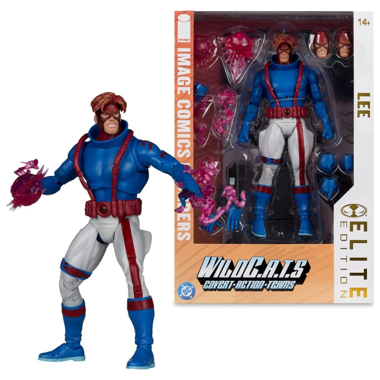 WildC.A.T.S Elite Edition Image Comic Founders Series Deluxe akciófigura Spartan 19 cm termékfotó