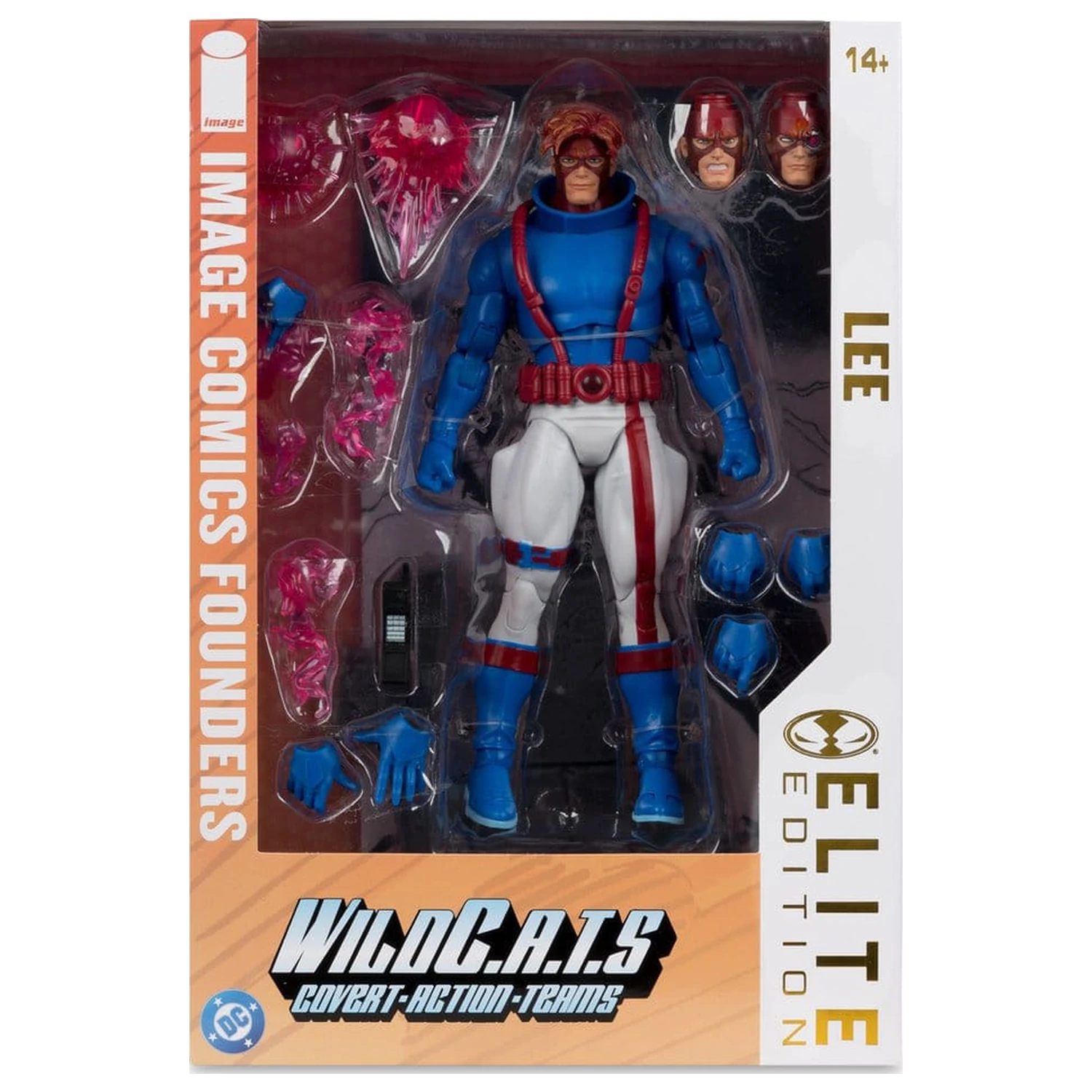 WildC.A.T.S Elite Edition Image Comic Founders Series Deluxe akciófigura Spartan 19 cm termékfotó