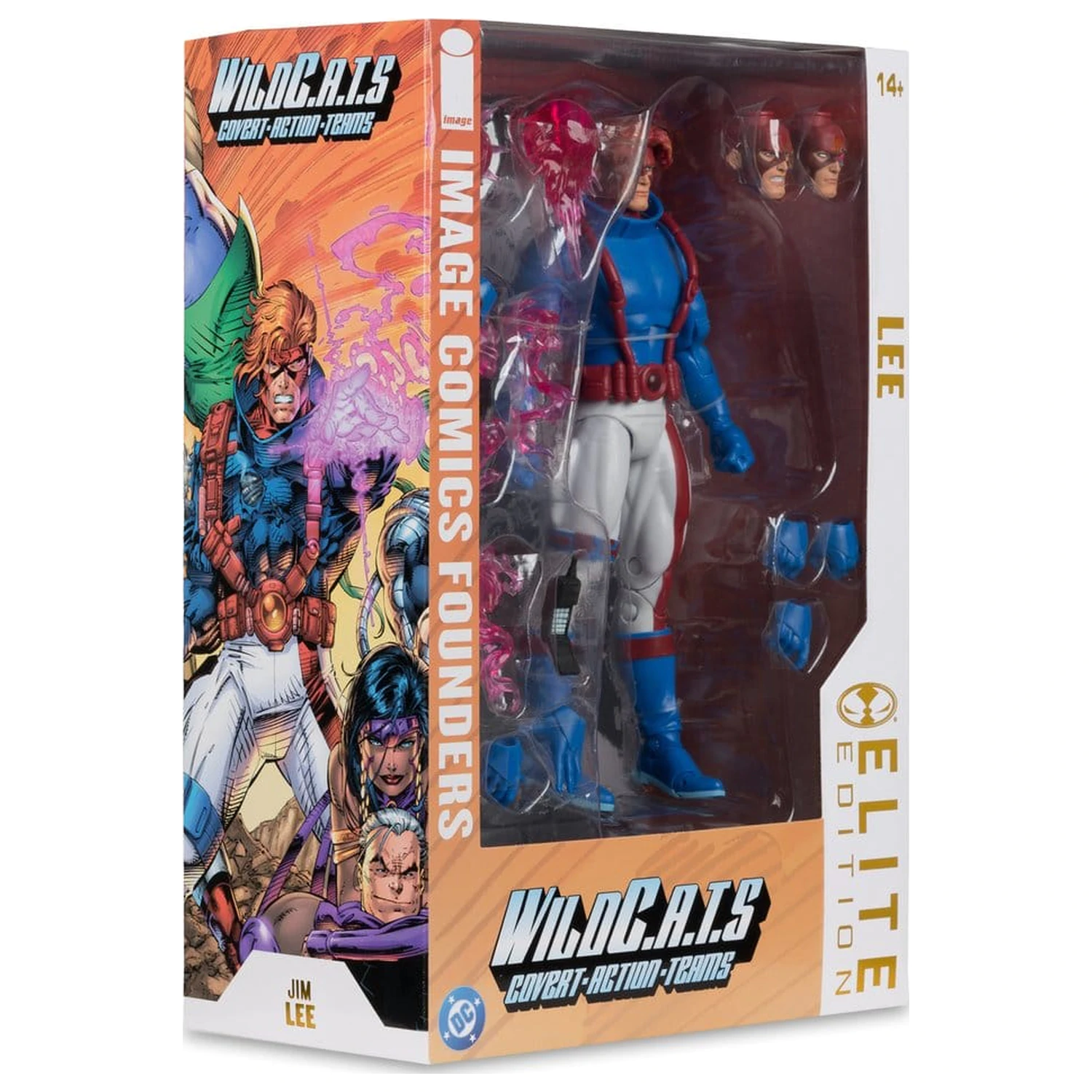 WildC.A.T.S Elite Edition Image Comic Founders Series Deluxe akciófigura Spartan 19 cm termékfotó