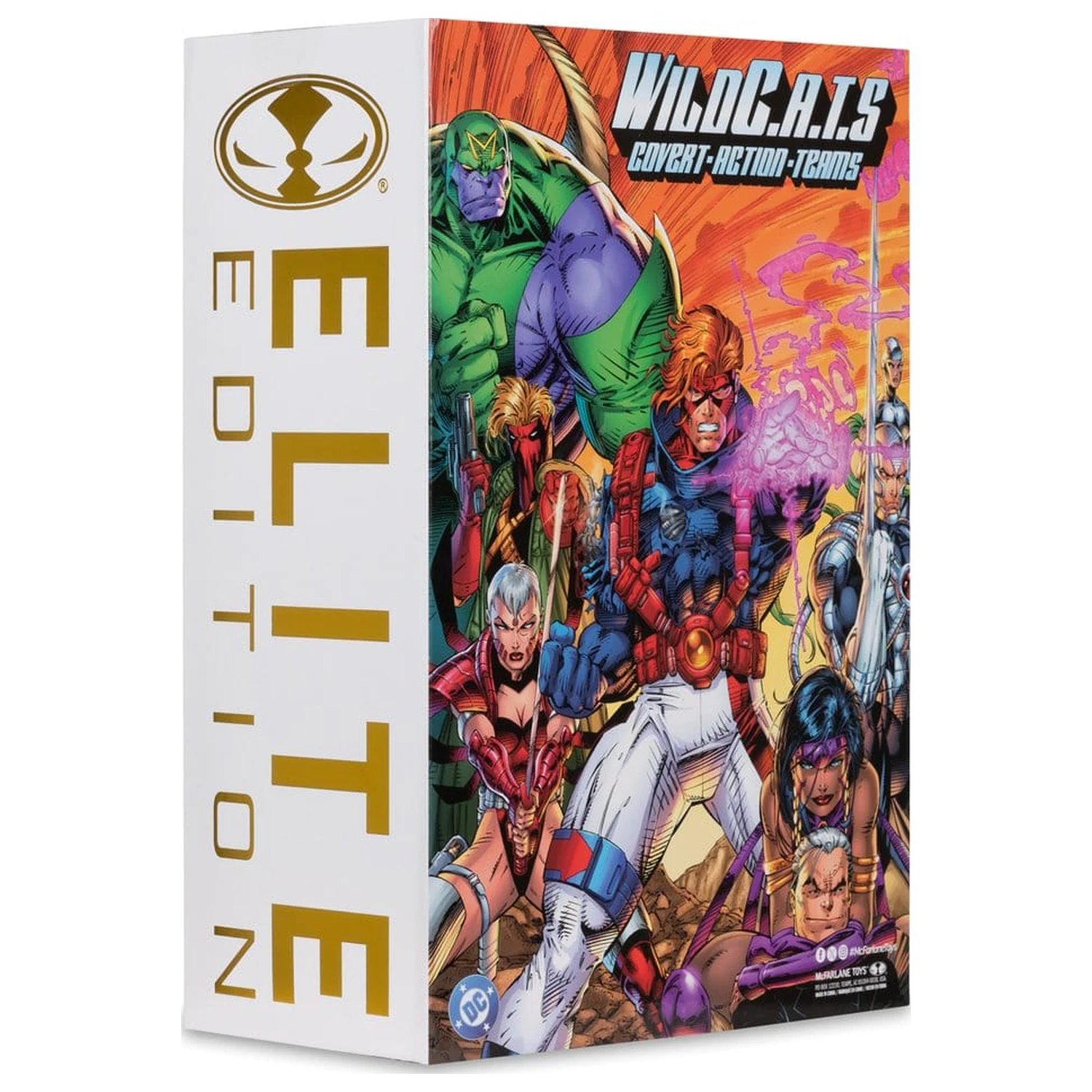WildC.A.T.S Elite Edition Image Comic Founders Series Deluxe akciófigura Spartan 19 cm termékfotó