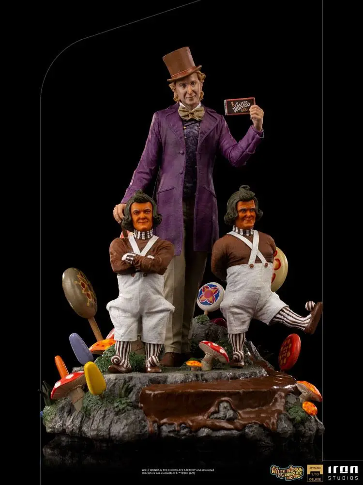Willy Wonka &amp; the Chocolate Factory (1971) Deluxe Art Scale1/10 Willy Wonka szobor figura 25 cm termékfotó