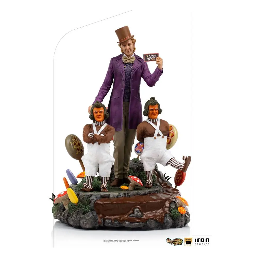 Willy Wonka &amp; the Chocolate Factory (1971) Deluxe Art Scale1/10 Willy Wonka szobor figura 25 cm termékfotó