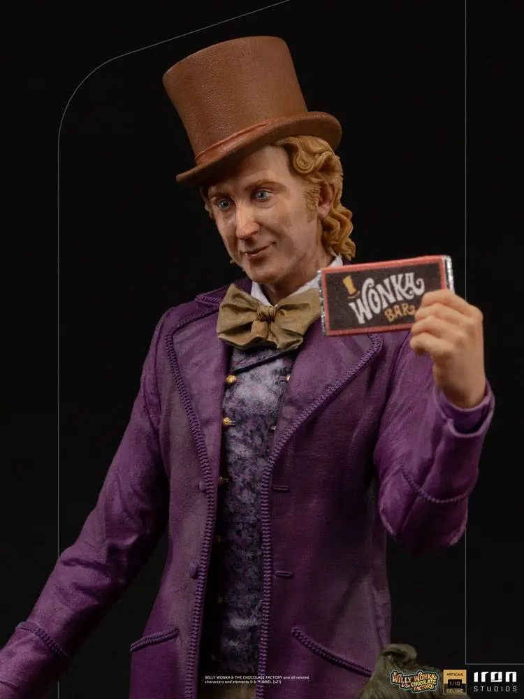 Willy Wonka &amp; the Chocolate Factory (1971) Deluxe Art Scale1/10 Willy Wonka szobor figura 25 cm termékfotó