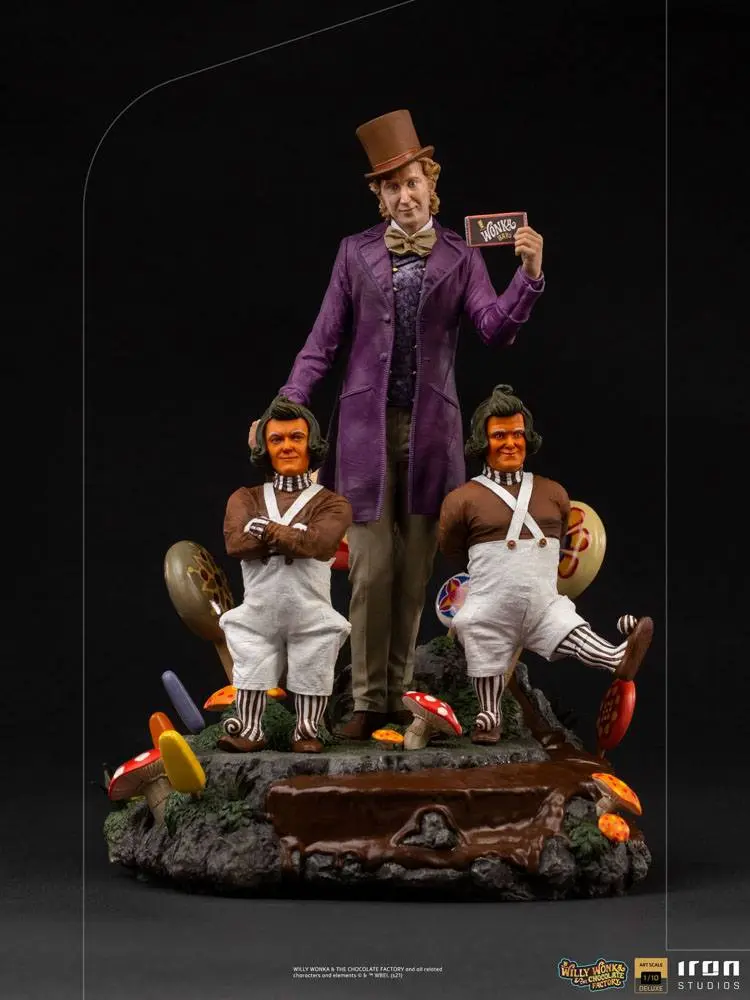 Willy Wonka &amp; the Chocolate Factory (1971) Deluxe Art Scale1/10 Willy Wonka szobor figura 25 cm termékfotó