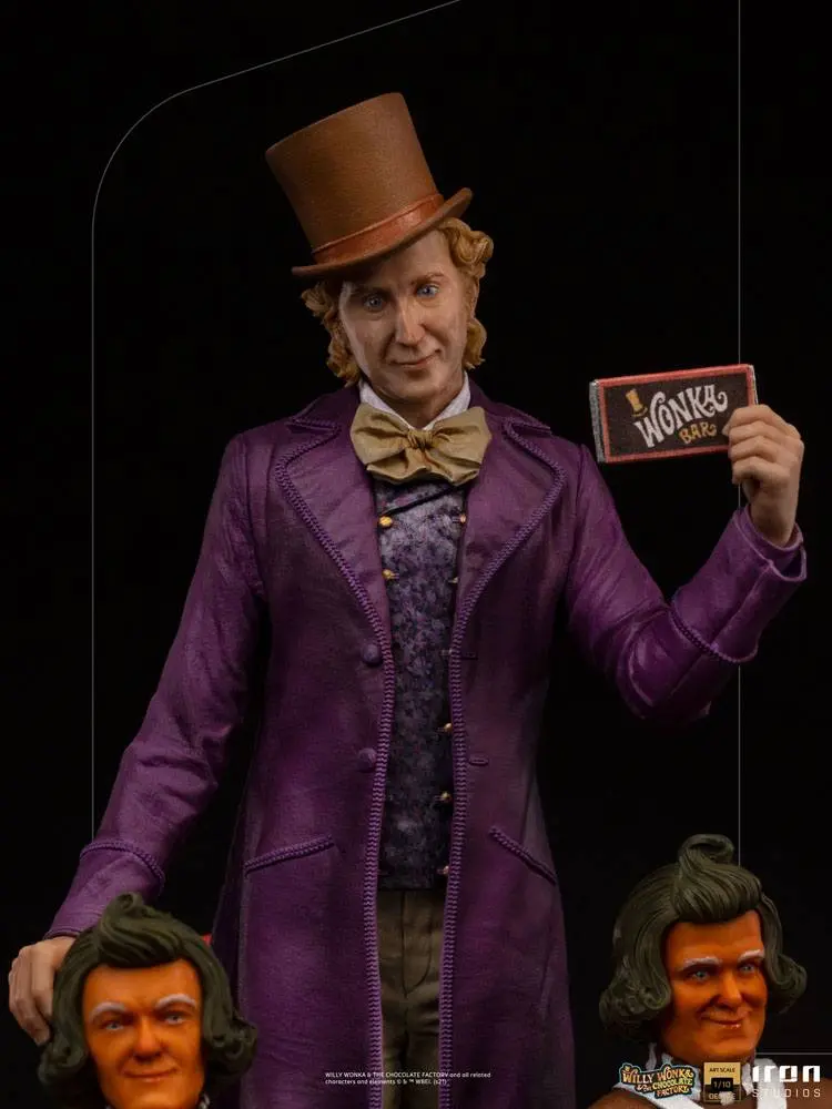 Willy Wonka &amp; the Chocolate Factory (1971) Deluxe Art Scale1/10 Willy Wonka szobor figura 25 cm termékfotó