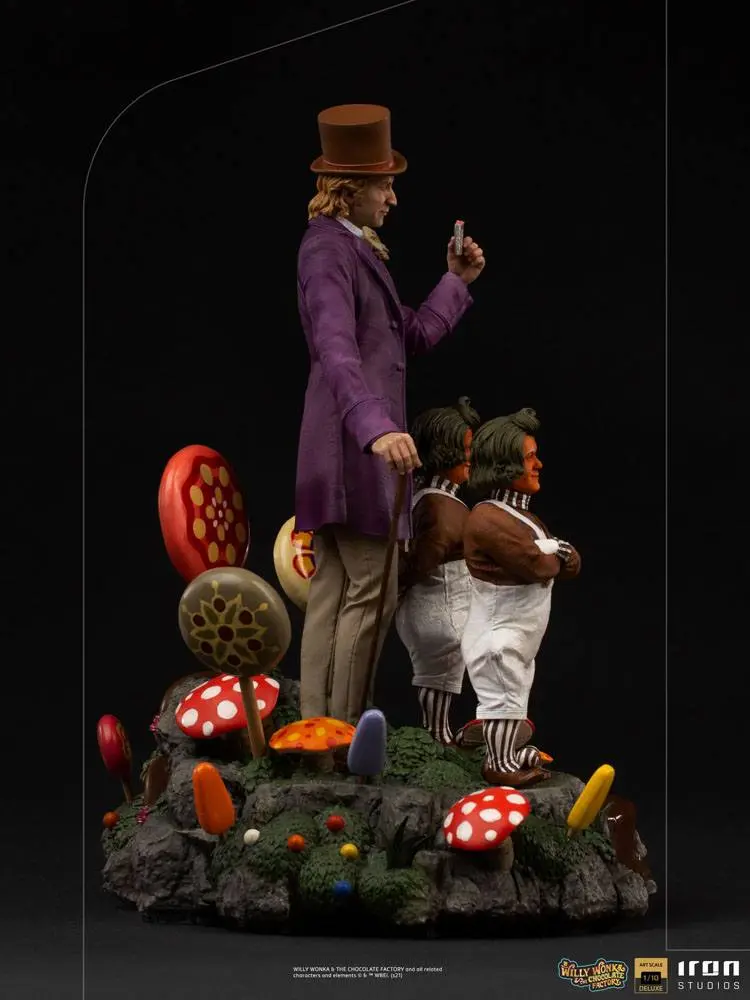 Willy Wonka &amp; the Chocolate Factory (1971) Deluxe Art Scale1/10 Willy Wonka szobor figura 25 cm termékfotó