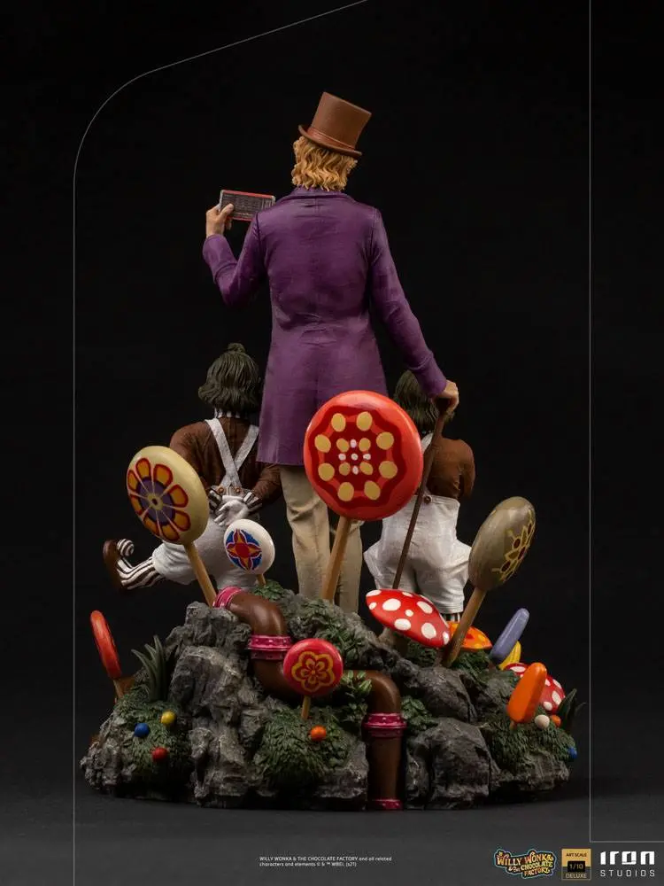 Willy Wonka &amp; the Chocolate Factory (1971) Deluxe Art Scale1/10 Willy Wonka szobor figura 25 cm termékfotó