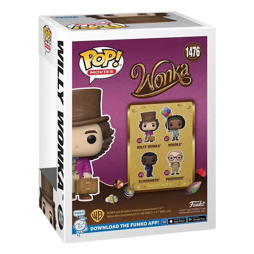 Willy Wonka & the Chocolate Factory Funko POP! Movies Vinyl figura Willy Wonka 9 cm termékfotó