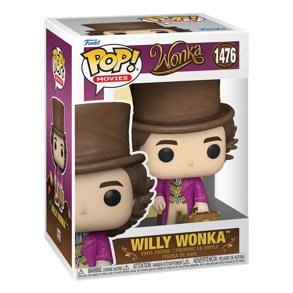 Willy Wonka & the Chocolate Factory Funko POP! Movies Vinyl figura Willy Wonka 9 cm termékfotó