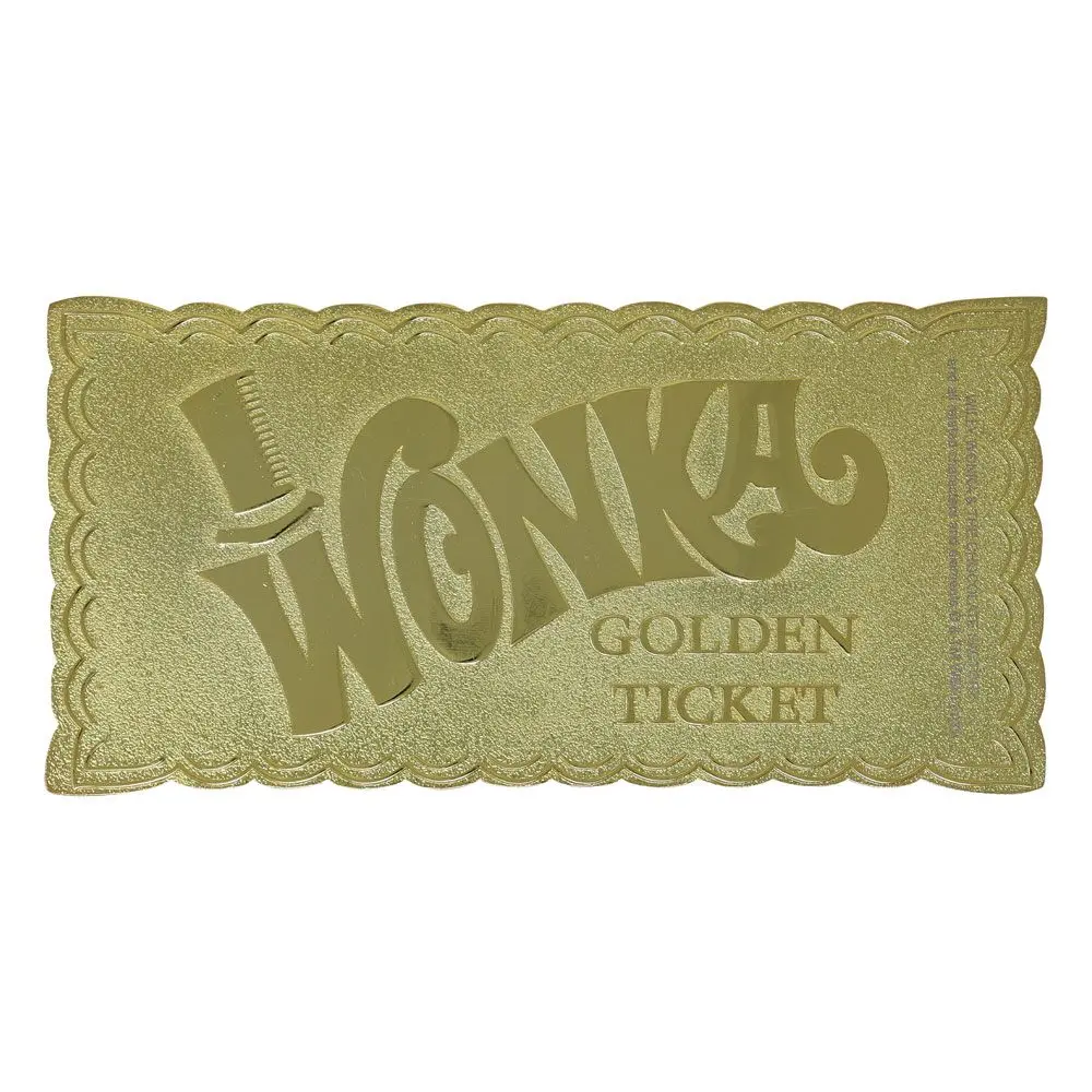 Willy Wonka &amp; the Chocolate Factory replika Mini Golden Ticket termékfotó