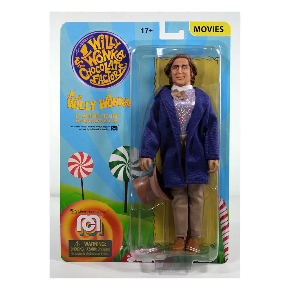 Willy Wonka &amp; the Chocolate Factory Willy Wonka (Gene Wilder) akciófigura 20 cm termékfotó