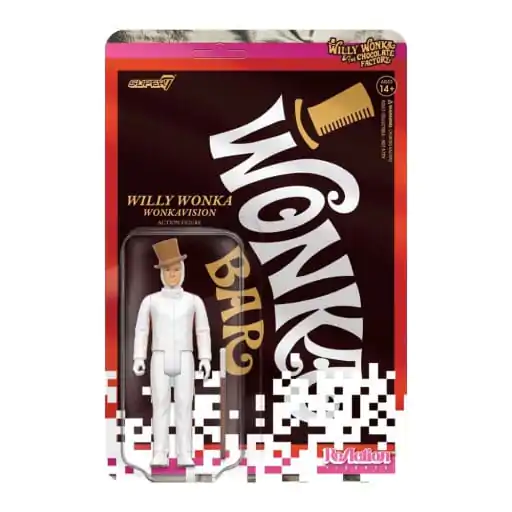 Willy Wonka and the Chocolate Factory (1971) ReAction Action Figure Wave 03 Willy Wonka (White Suit) 10 cm termékfotó