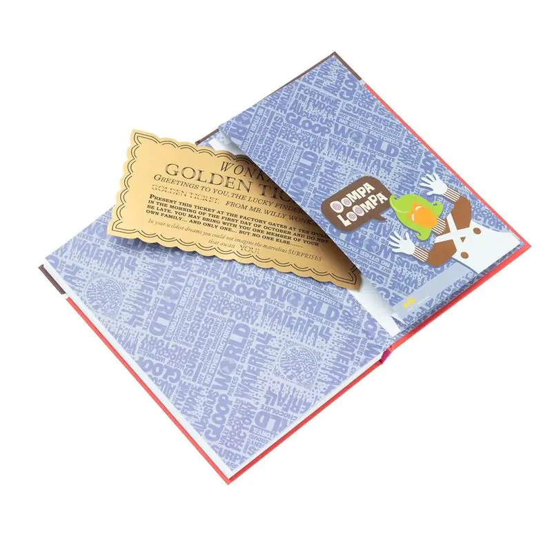 Willy Wonka Wonka Bar A5 jegyzetfüzet termékfotó