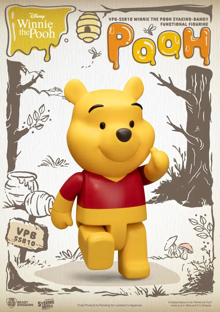Winnie the Pooh Syaking Bang persely akciófigura 31 cm termékfotó