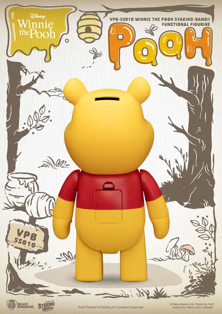 Winnie the Pooh Syaking Bang persely akciófigura 31 cm termékfotó