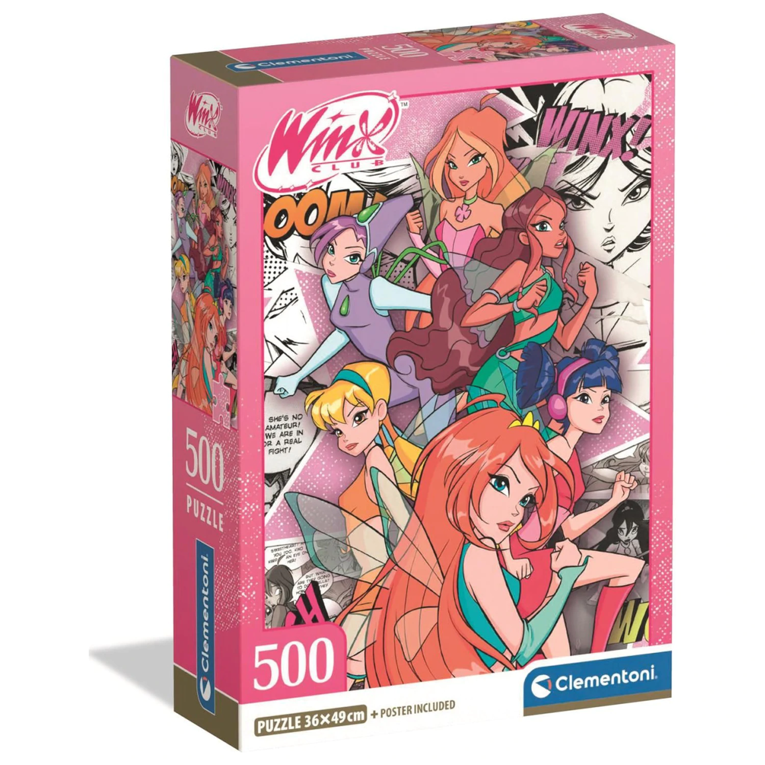 Winx Club Comic 500 db-os Compact puzzle termékfotó