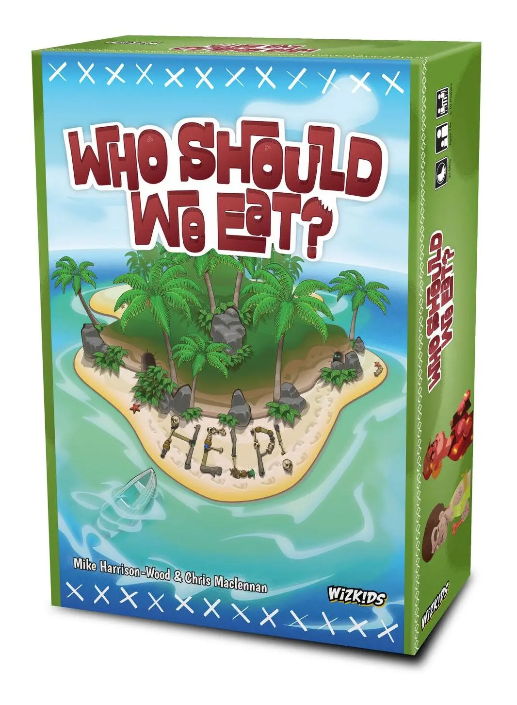 WizKids Board Game Who Should We Eat? Angol nyelvű kártyajáték termékfotó