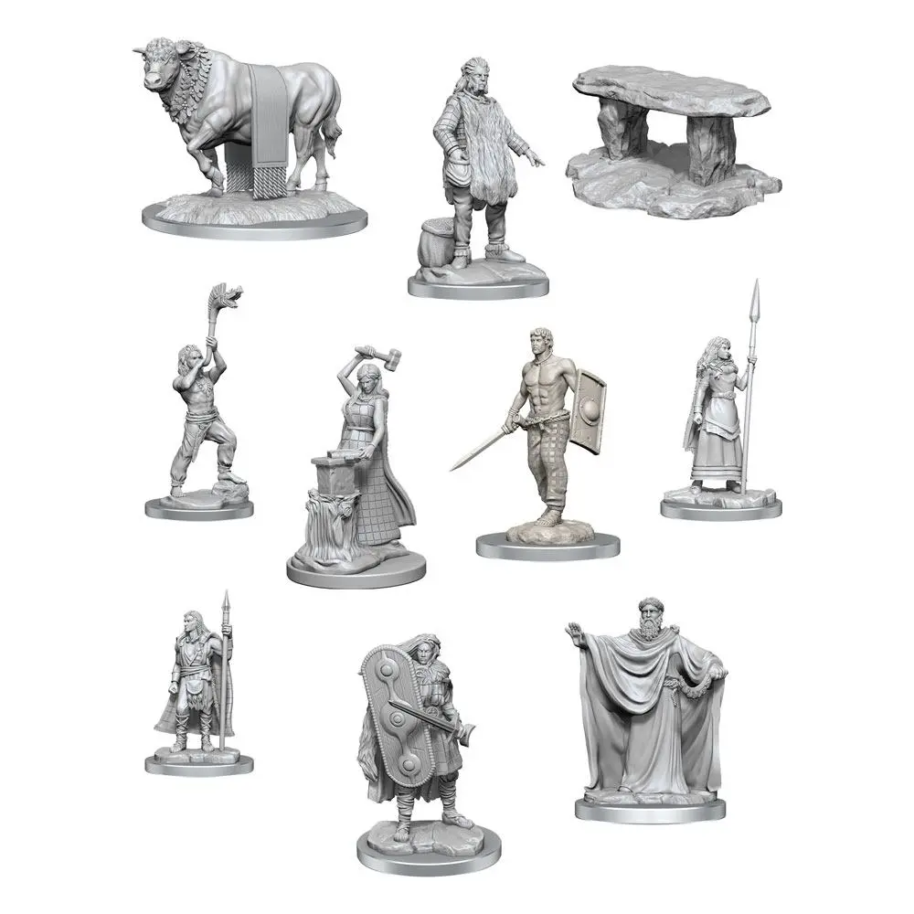 WizKids Deep Cuts Brigante Celts Unpainted Miniatures termékfotó